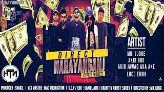 Direct Narayanganj Official Music Video  Bangla HipHop  Produced by Shakil  HTM Records [upl. by Linnie170]