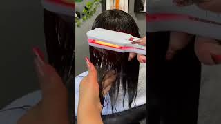 permanent hair straightening thermal reconditioning rebonding and smoothening keise karen [upl. by Bred675]