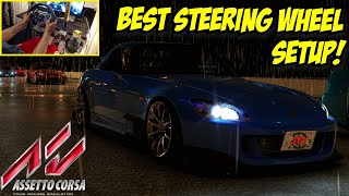 How To Set Up Your Steering Wheel For Assetto Corsa Logitech G29 WORKS WITH ALL WHEELS [upl. by Nnaitsirk]