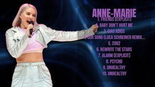 AnneMarieSmash hits that ruled the airwavesPremier Songs PlaylistCompelling [upl. by Isdnil]