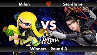 Milon Inkling VS Secrétaire Bayonetta  Star KO 14 [upl. by Cato42]