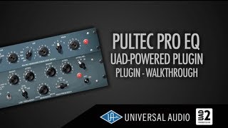 UAD  Pultec Pro Equalizer Explained complete walkthrough [upl. by Enilrek159]