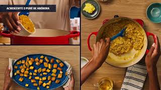 RISOTO DE ABÓBORA COM “ARROZ” DE AVEIA QUAKER® [upl. by Uyr566]