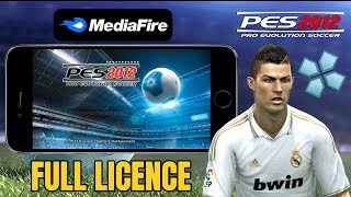 Pes 2012 Licenciado para PPSSPPLink diretokj [upl. by Mata]