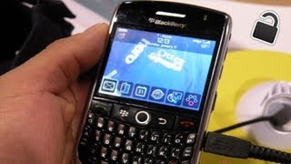 How To Unlock Blackberry 8900 [upl. by Itin770]