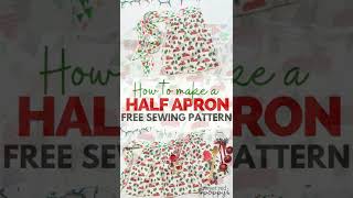 How to make a Half Apron [upl. by Anila]