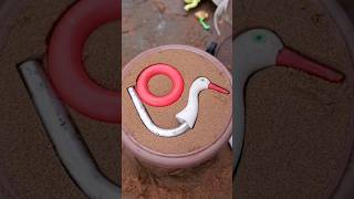 Metal Casting EP 681  molding  making molding  metal duck toys making  Experiment [upl. by Elleiand]