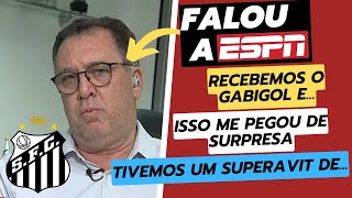 MARCELO TEIXEIRA FALA A ESPN  SANTOS TEM FORÇA PARA TRAZER GABIGOL [upl. by Darmit]