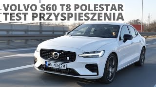 Volvo S60 20 T8 Hybrid Polestar Engineered 405 KM AT  acceleration 0100 kmh [upl. by Anilet]