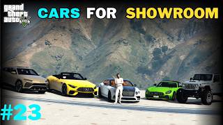 MICHAEL BUYS NEW LUXURY CARS  GTA V GAMEPLAY 23 [upl. by Ammann]