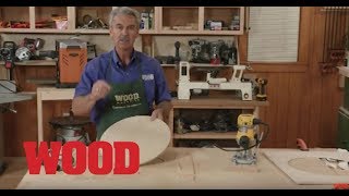 How To Cut Perfect Circles with a Router amp Bandsaw  WOOD magazine [upl. by Weissman286]