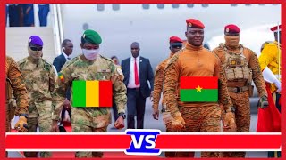 Le moment fort💪 de larrivée du Colonel Assimi Goita au Burkina Faso ❤️ [upl. by Aihsemek]