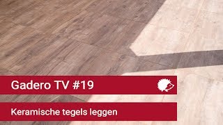 19 Keramische tegels voor buiten leggen  Gadero TV [upl. by Undry]