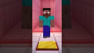 Herobrine scary Video 😧😰😨😱 869 minecraft Herobrine shorts [upl. by Ahsyle]