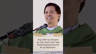 RevFrJoseph Fidel Roura Homily About ProblemsdepressionLordGuideUsAlways Lord prayerispowerful [upl. by Oiramd560]