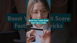 Boost Your Credit Score Fast Tips amp Tricks [upl. by Atekihs]