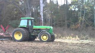 john deere 4850 and 28 496 disc [upl. by Catlin750]