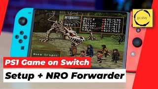 Run PS1 Games on Nintendo Switch  RetroArch Setup and Shortcut Creation NRO Forwarder [upl. by Milena]