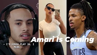 Amari Bailey Confronts Ja Morant For Dating His Mom Johanna Leia [upl. by Cailly]