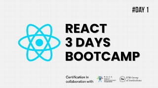 Day 1  Introduction to React [upl. by Assila]