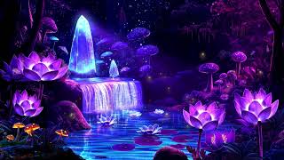 Magical Night 💜 Soothing Sleep Music 🎵 Fall Into Sleep Immediately [upl. by Wycoff]