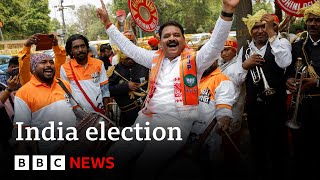 India election Counting underway after 642 million people voted  BBC News [upl. by Fitzsimmons]