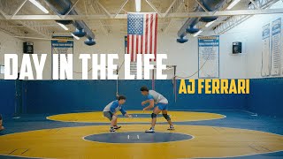 Full Day in the Life of AJ Ferrari in Wrestling Preseason at California State Bakersfield [upl. by Emmit164]