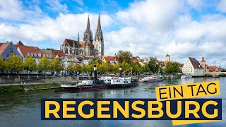 Ein Tag Regensburg  Stadt an der Donau in der Oberpfalz  Unterwegs in Bayern [upl. by Nelak]