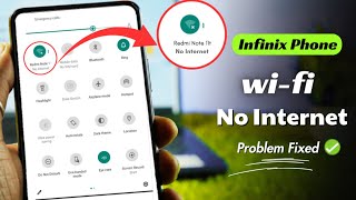 How to fix Infinix WIFI Connected but No Internet Access 2024 Wifi Connected But No Internet Access [upl. by Leschen601]