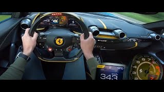 Ferrari 812 Superfast Acceleration 0360 Kmh ferrari 812superfast acceleration topspeed luxury [upl. by Hploda444]