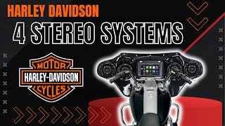 Four Harley Davidson Motorcycle Stereo Systems Explained  Find the Best Audio Systems by Brand [upl. by Annawaj]