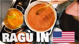 prepariamo il RAGU ai GIAPPONESI  Vlog06 USA [upl. by Lovash447]