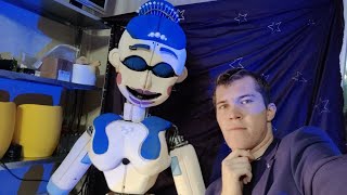 FNAF  Turning Real Ballora Animatronic On [upl. by Onaivatco]