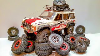 TOP RC Cars Tires – Choosing the Best Tires for Snow Sand Rock and MUD — HUGE TEST — Wilimovich [upl. by Kenwrick]