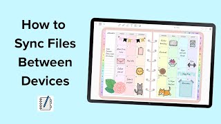 How to sync files between devices  Penly app tutorial [upl. by Solram]
