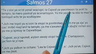 Salmos 27 en tzeltal [upl. by Kamilah]