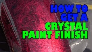 How to get a crystal paint finish [upl. by Ennyletak]