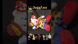 Juggles Beanie Baby clown shorts [upl. by Nivlag]