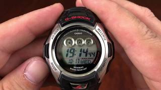 How To Set Up Casio Watch  Solar Atomic G Shock [upl. by Verdie]