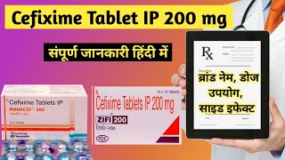 CEFIXIME TABLET IP 200 mg used for  Cefixime  Zifi 200 tablet used for Hindi  Mahacef 200  Cefix [upl. by Ahsial]