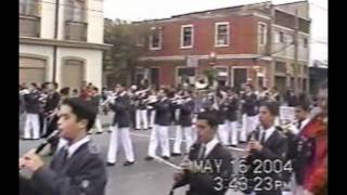 Banda Colegio Salesiano Valparaíso 2004  Honores a Palena [upl. by Eesyak]