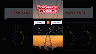 Resistance and Impedance  Resistance Vs Impedance shorts electrical [upl. by Alie]