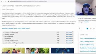 Whats in the new CCNA 200301 certification exam [upl. by Neiman]