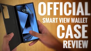 Official Smart View Wallet Case Review for Samsung Galaxy S24 Ultra [upl. by Paucker]