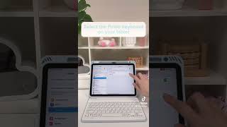 How to pair your Fintie keyboard fintie tablet ipad ipadcase keyboardcase howto [upl. by Cosenza]