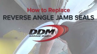 How to Replace Reverse Angle Jamb Seals [upl. by Airehs]