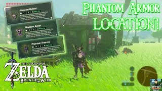 Phantom Armor GuideLocation  Zelda Breath of the Wild quotThe Master Trialsquot DLC 1 [upl. by Ahsercel]