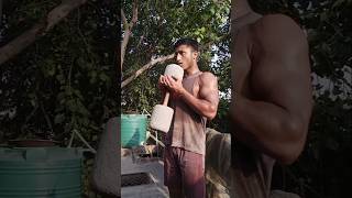 Armanfitness bicep workout desi gym new youtube shorts [upl. by Petit884]