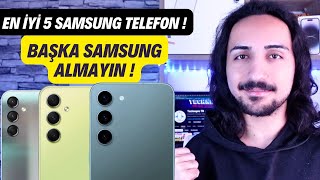 Bence Şu Anda Alınabilecek En İyi 5 Samsung Telefon  OCAK 2024 [upl. by Eiramlehcar194]