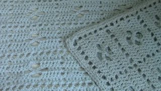 Haken  tutorial 110 Call the midwife babydeken [upl. by Corina]